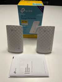 Wzmacniacz sygnału Wi-Fi tp-link RE 200 (2 sztuki)