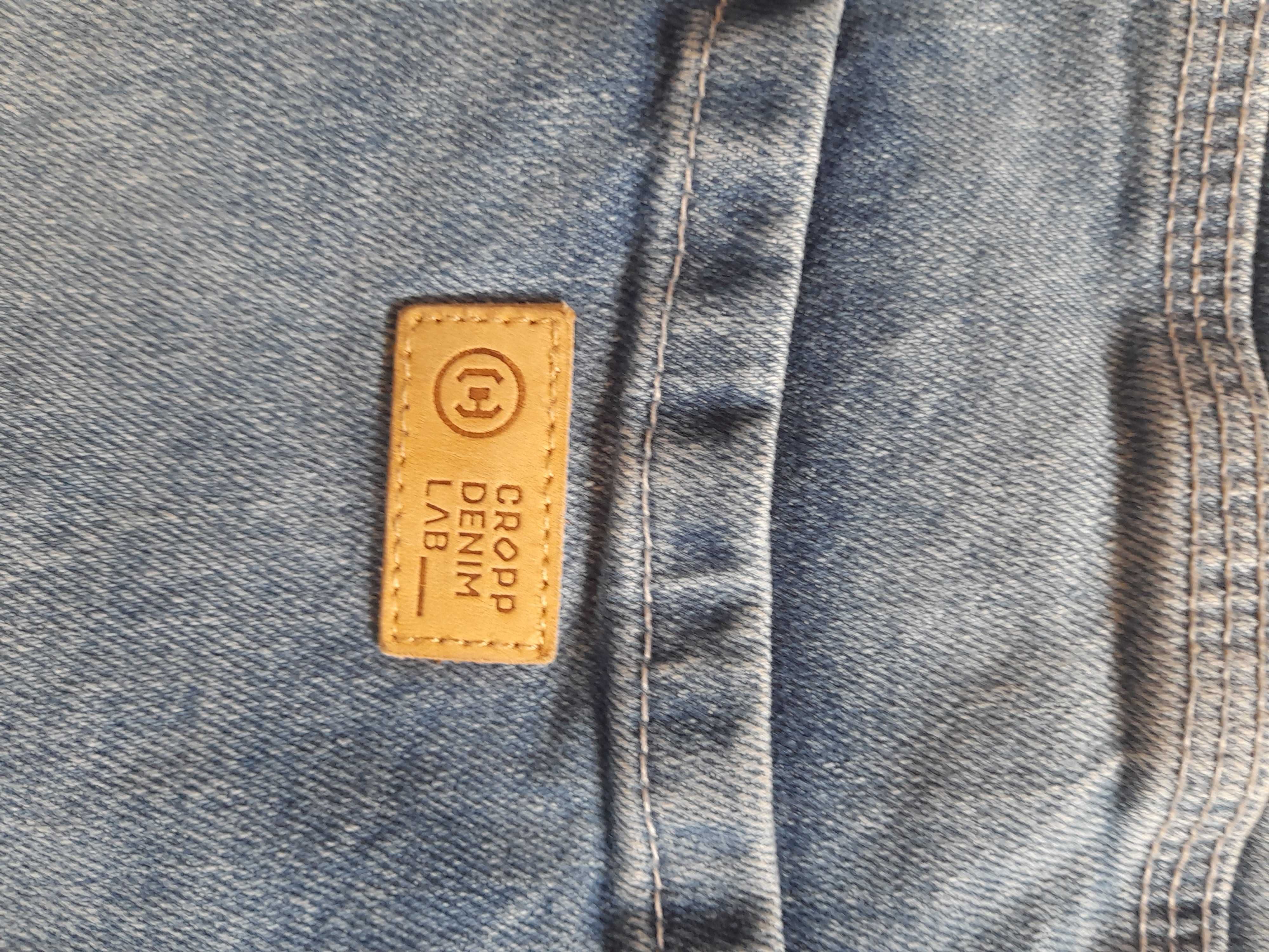 CROPP spodnie męskie jeansy niebieskie W36/L34