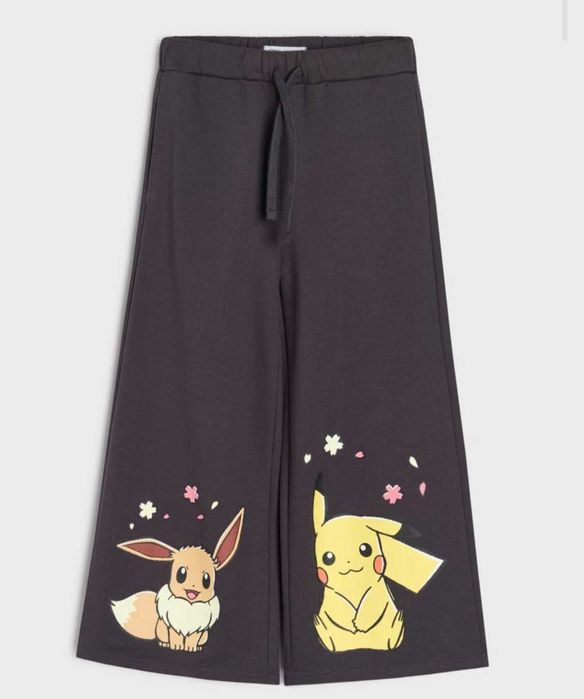 Spodnie szerokie Pokemon Pikachu SINSAY