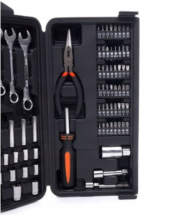Zestaw Kluczy Narzędzi Klucze Nasadowe W Walizce 140 El Walizka Narzęd
