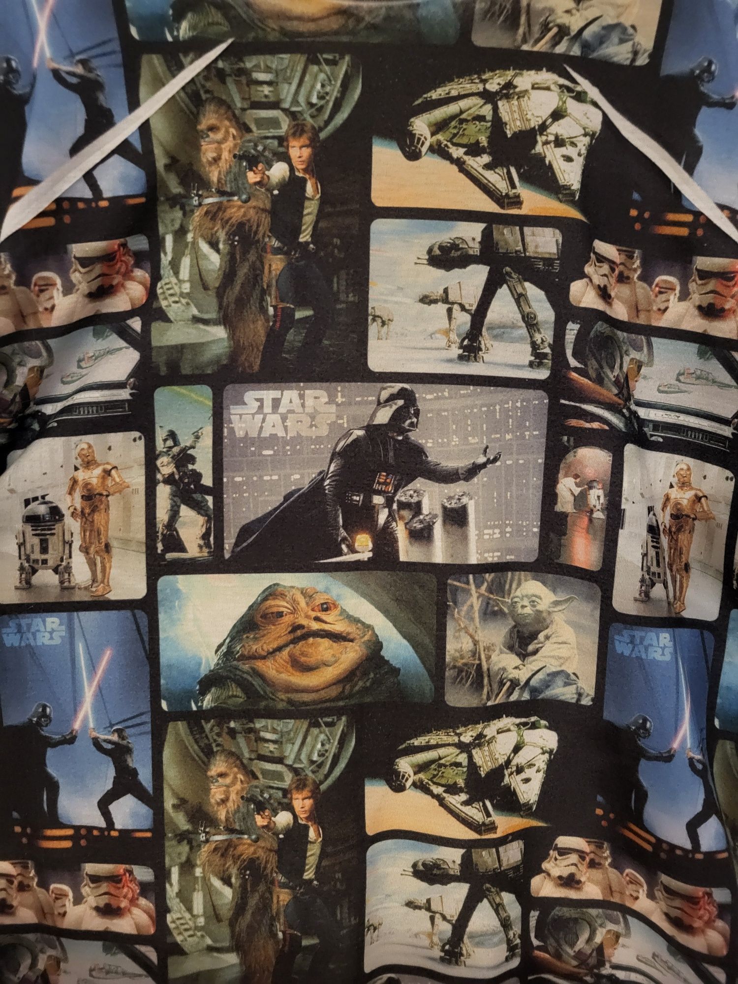 Unikat koszulka męska Star Wars rozm M LukasFilm Vader jabba yoda itd