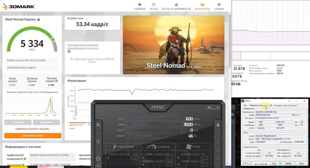 Материнская плата AM5 ASUS PRIME B650-PLUS