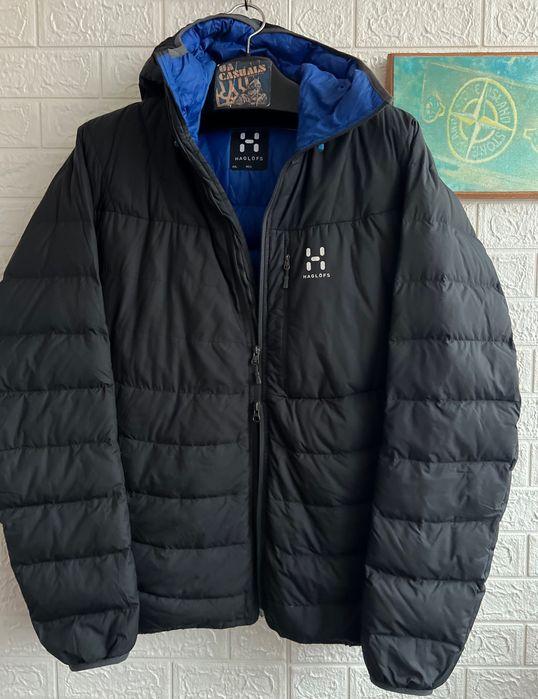 Пуховик Haglofs Bivvy pertex зимовий теплий натуральний пух рХХЛ