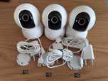 Zestaw monitoringu 3x kamery Xiaomi C300 2K HD 360* WiFi IP Dom Biuro