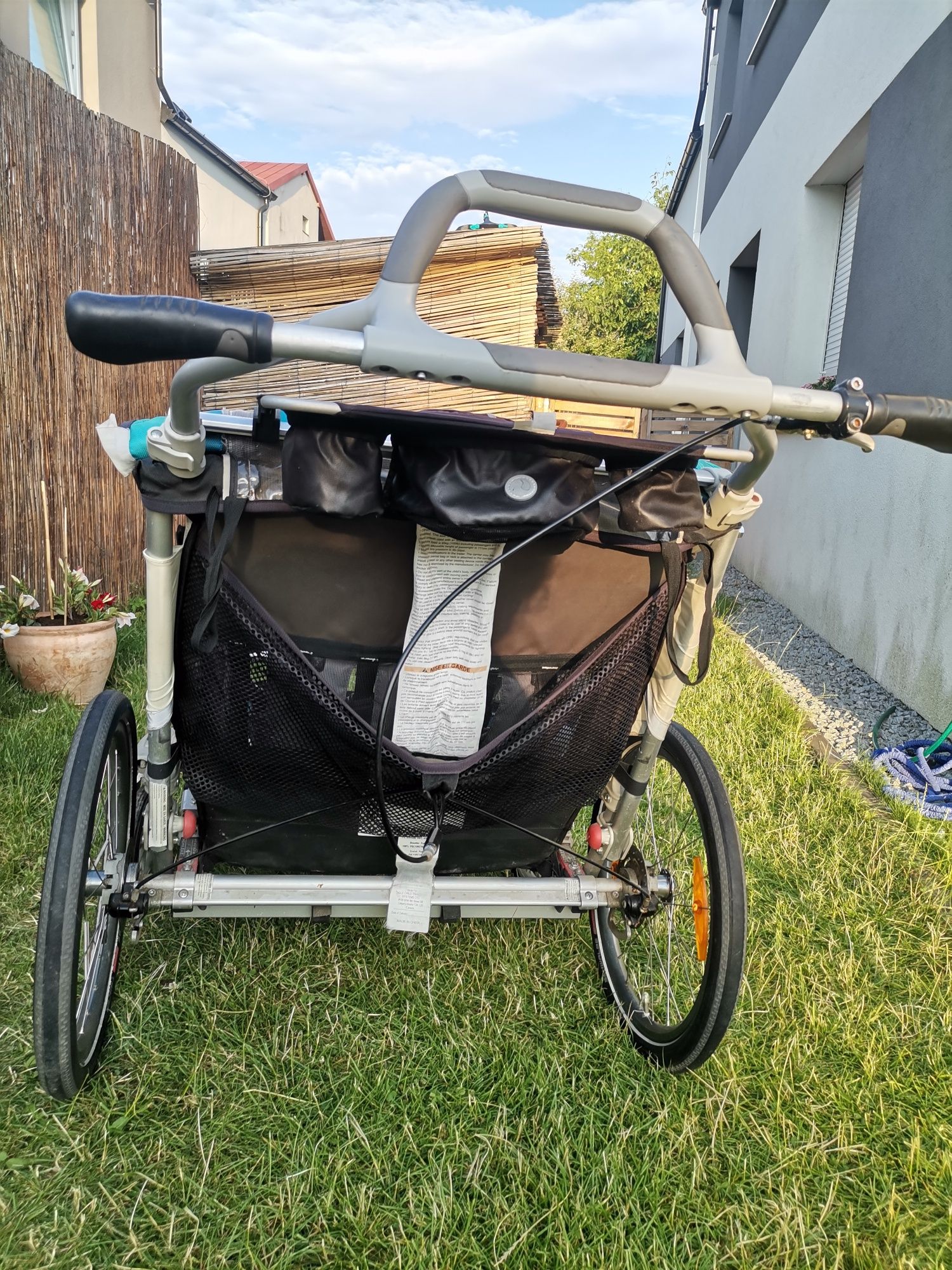 Przyczepka rowerowa wózek Thule Chariot Cx2 double