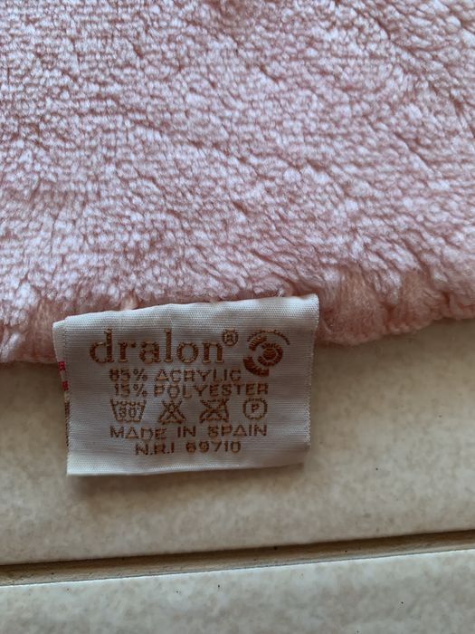 Nova-  Manta rosa cama grades bebé