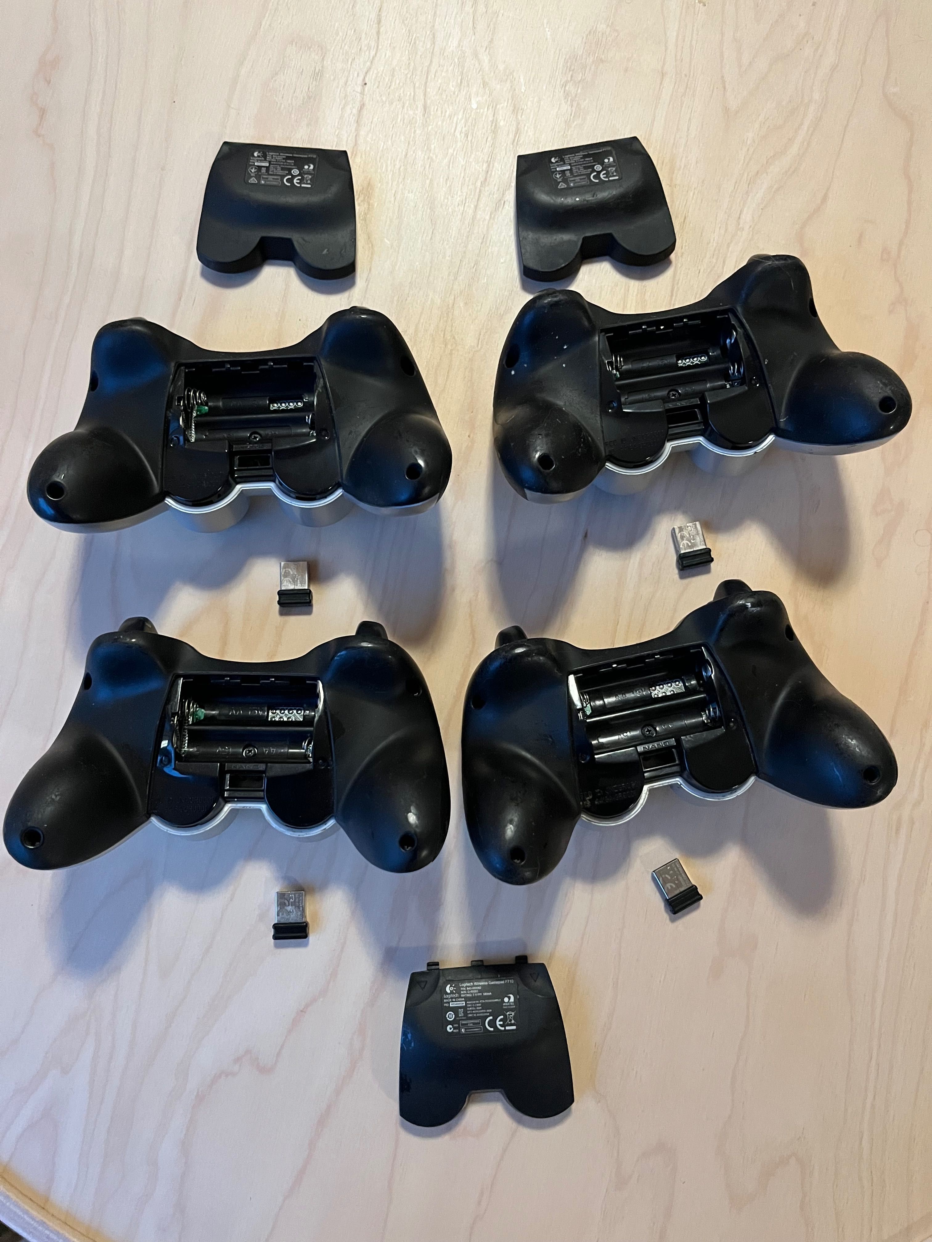 4x Kontroler LOGITECH Bezprzewodowy F710 (PC)