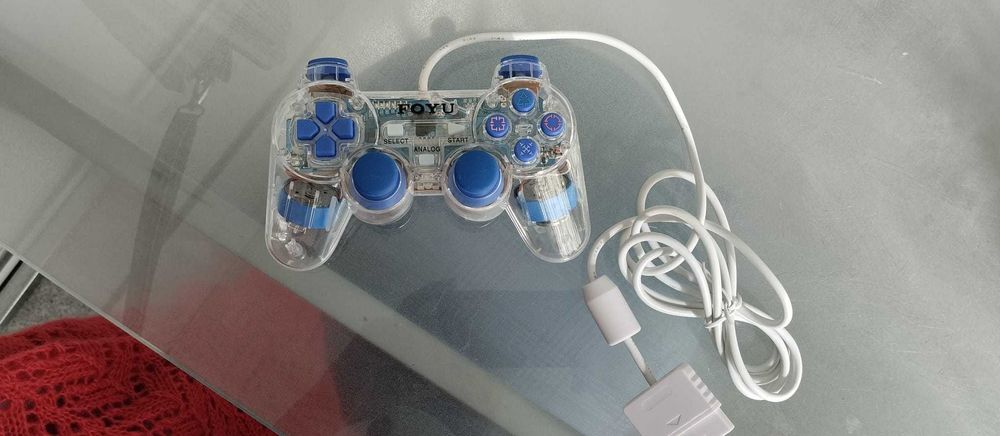 Comando Sony Playstation transparente