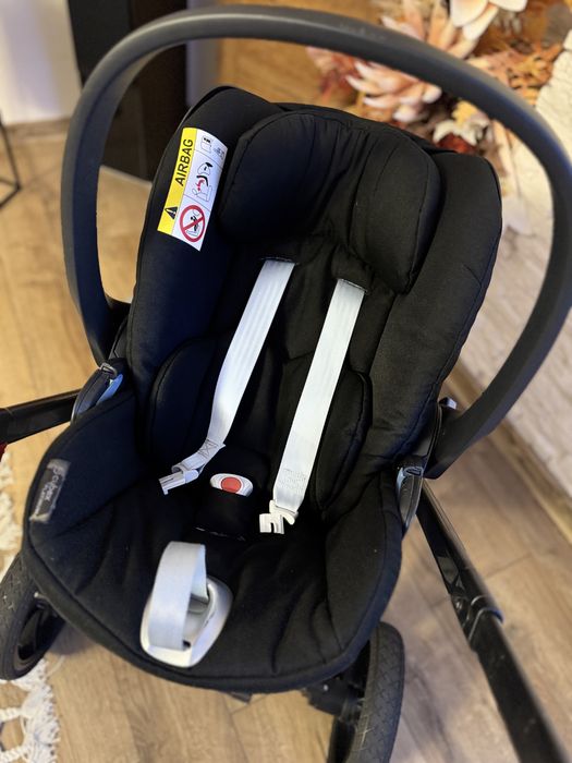 Hartan VIP 3w1 + Cybex Platinum –wózek, gondola, nosidełko, spacerówka