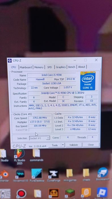 Процессор i5 4590/ 4 ядра