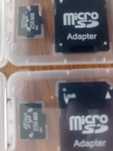 Nowe dwie karty pamięci microSD 256 mb cztery czytniki w tym dwa nausb