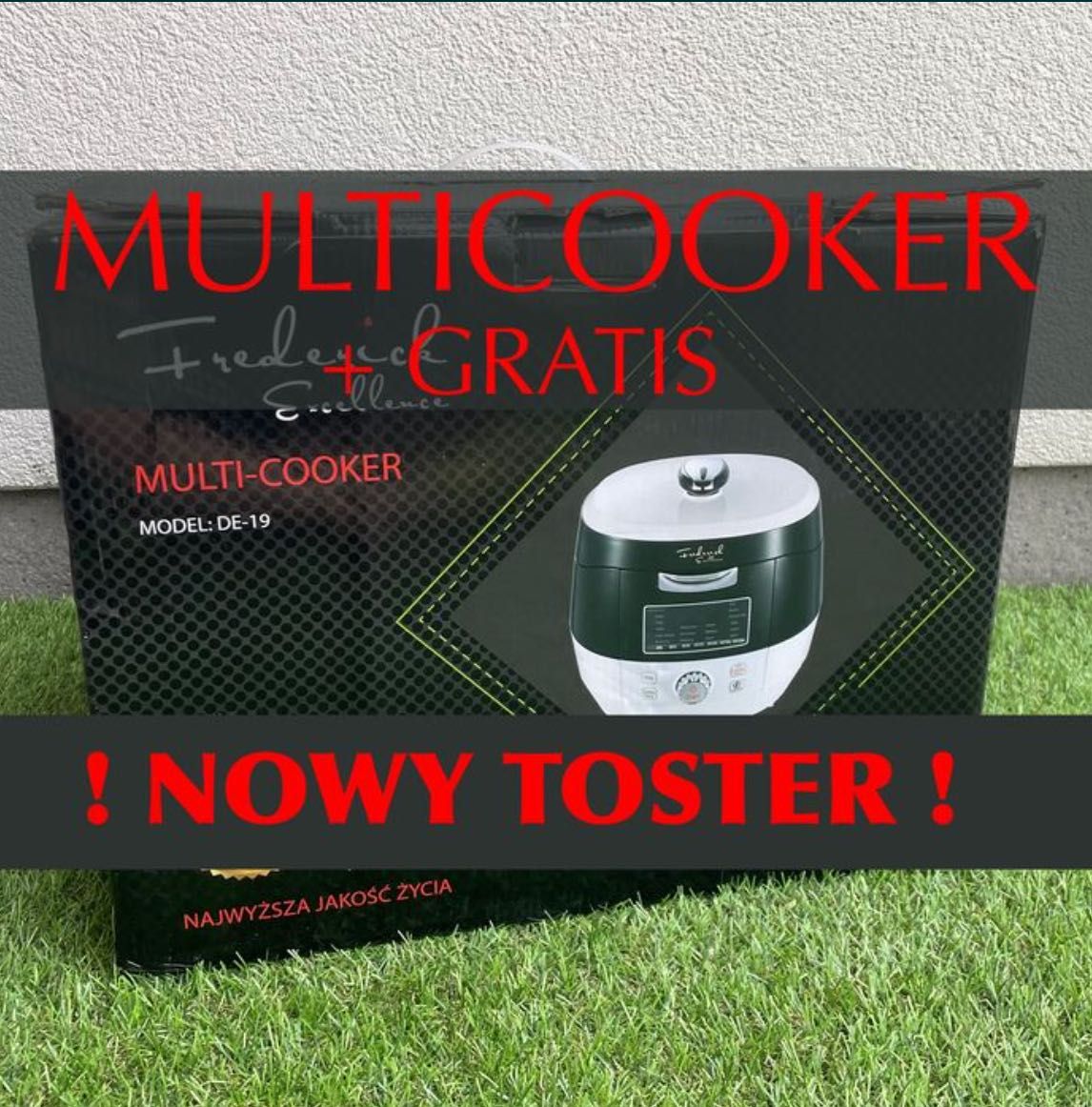 Nowy Multi Cooker FREDERICK EXCELLENCE thermomix szybkowar + GRATIS