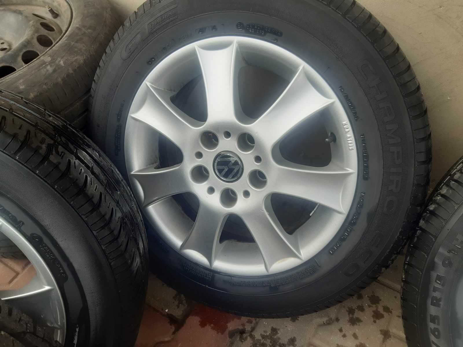 Koła Felgi aluminiowe 15" cali 5x112 ET38 Vw Golf V 5 Audi A3 8P Leon