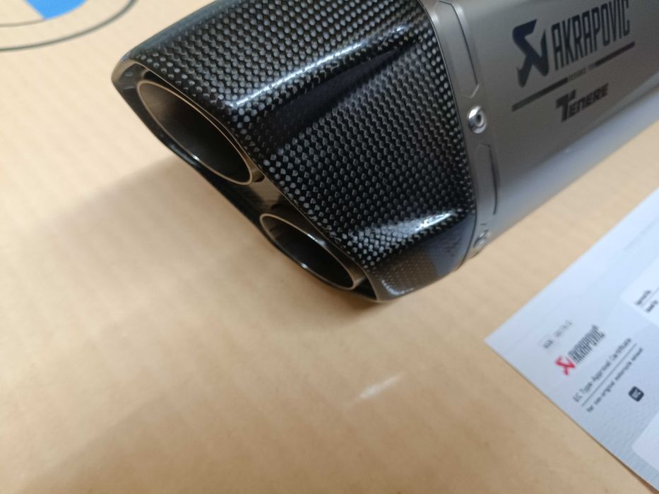 PONTEIRA AKRAPOVIC YAMAHA TENERE 700