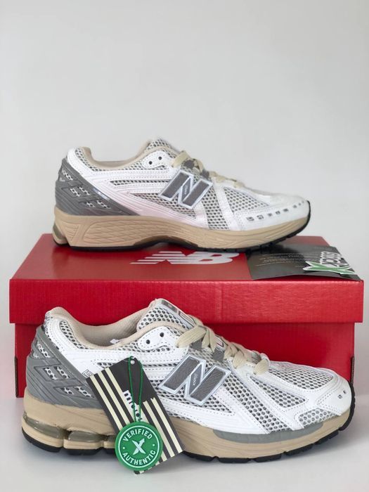 Кросівки чоловічі New Balance 1906 R Grey Beige 36-45 Сірі Беж НБ