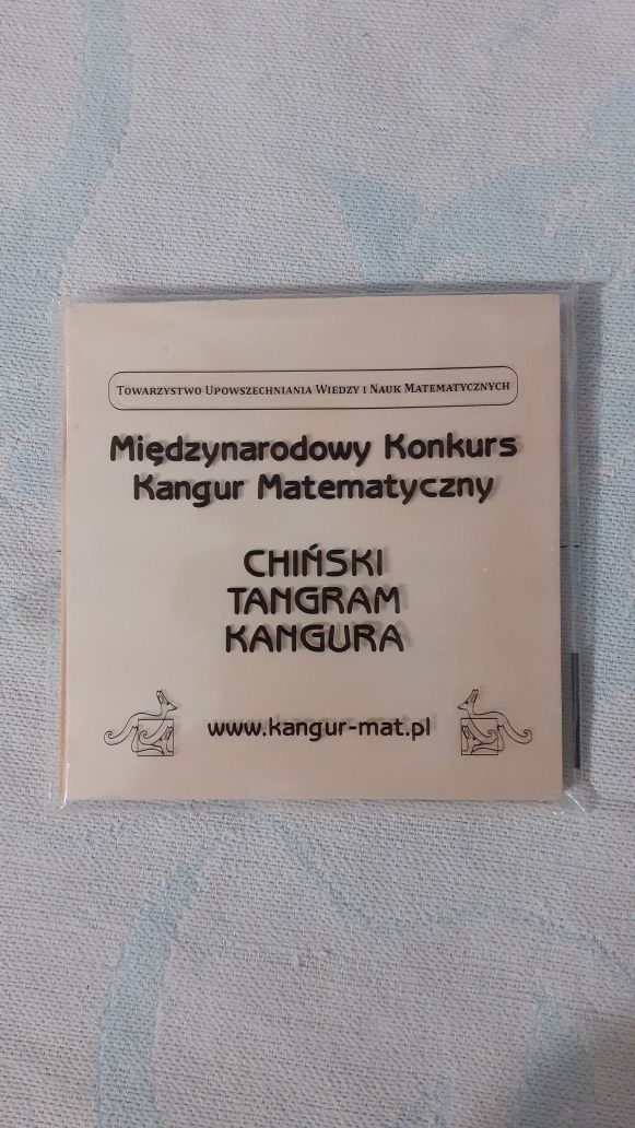 Hit! Chiński tangram kangur matematyczny zabawka drewniana konkurs