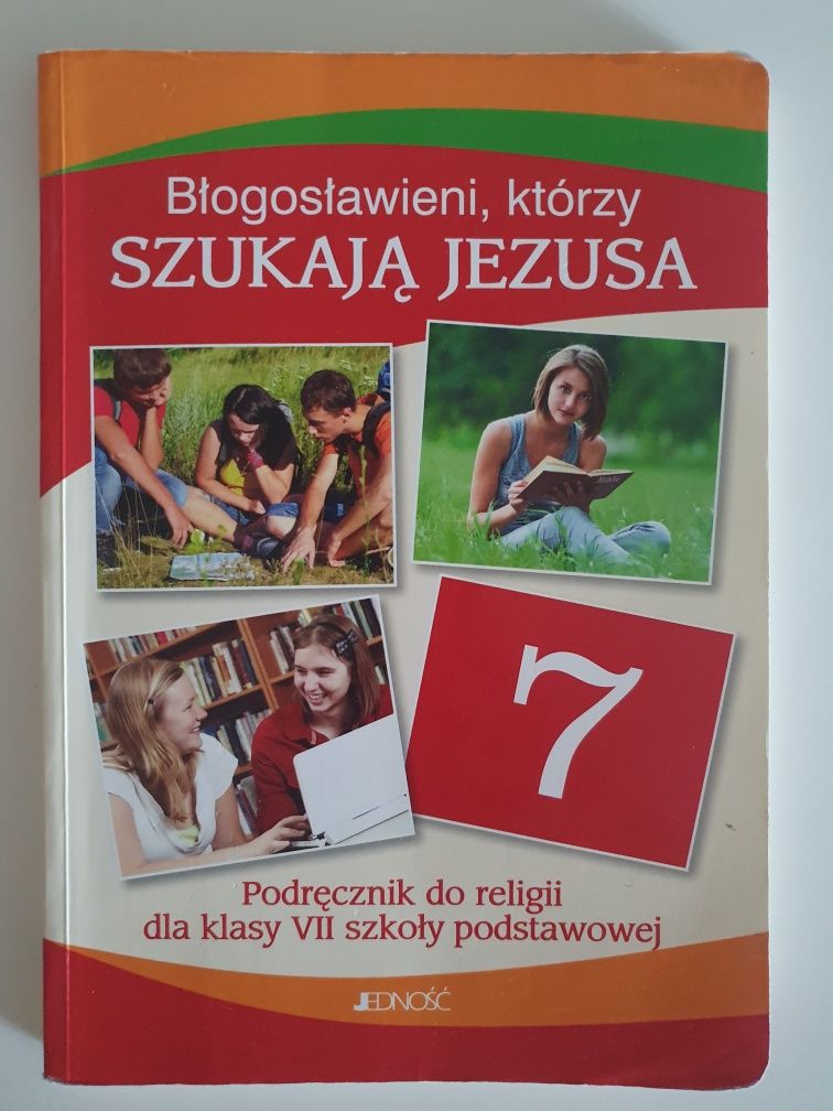 Podręcznik do religii "Błogosławieni, którzy szukają Jezusa" 7 klasa