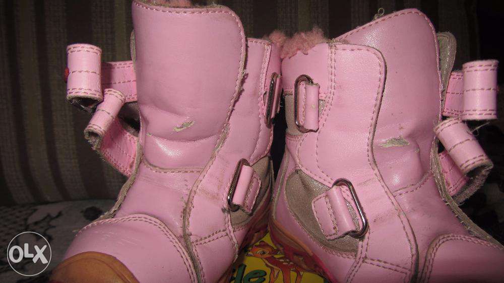 ботинки сапожки зимние для девочки