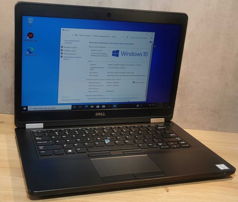 Dell Latitude E5470 i5-6300U / 8GB Ram / 256GB NVME/ W10 Pro