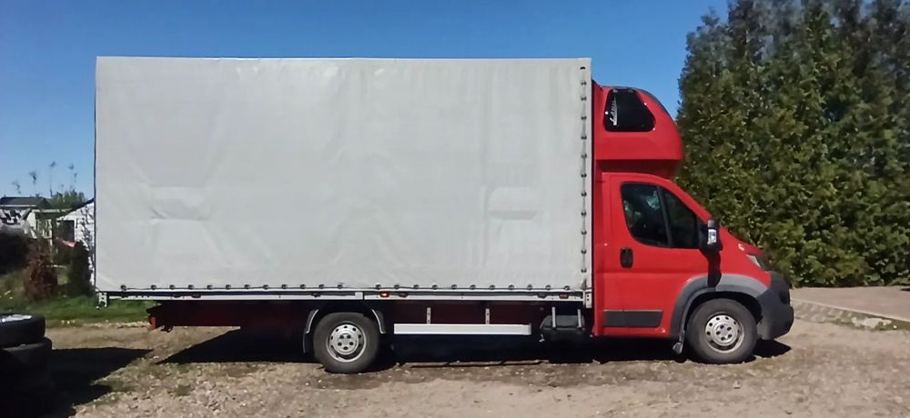 Citroën JUMPER  Plandeka 10ep 5,12/2,25/2,65h -  Zamiana na auto osobowe
