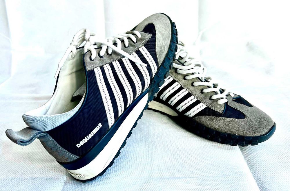 DSQUARED Sneaker Grau Grösse 43