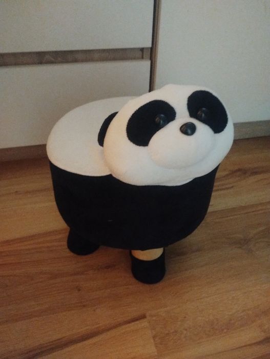 Pufa fotel panda stan bardzo dobry