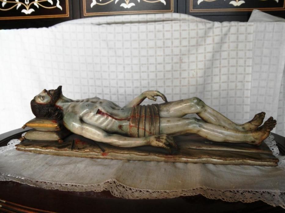 Escultura Cristo Indo Portuguesa
