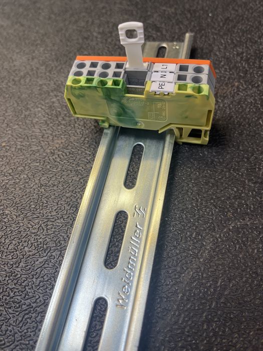 Zestaw 10 sztuk Złączka przelotowa wago 2,5 mm2