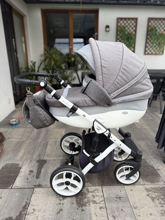 Wózek 2w1 wraz z bazą isofix