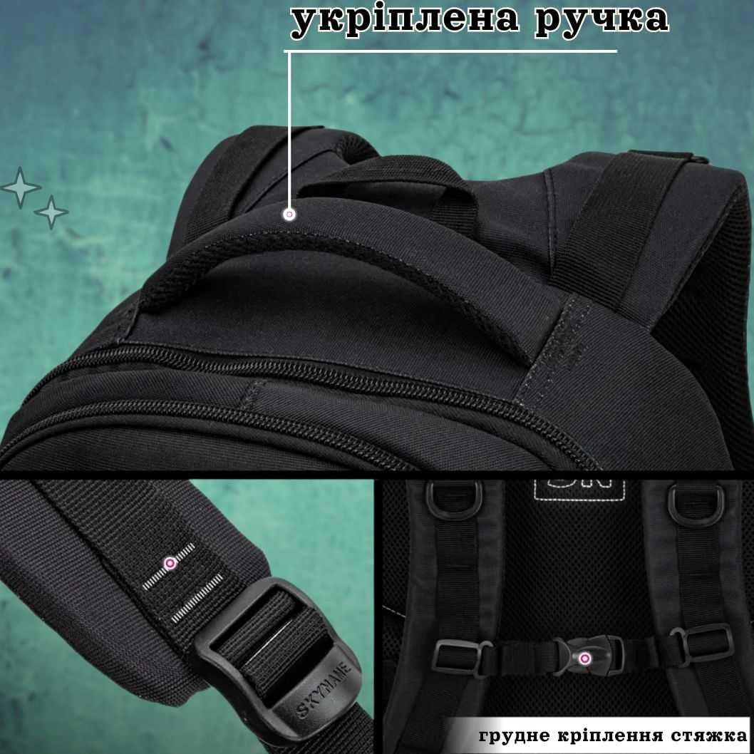 Портфель в школу для девочки 2-6 класс. Рюкзак шкільний для дівчинки