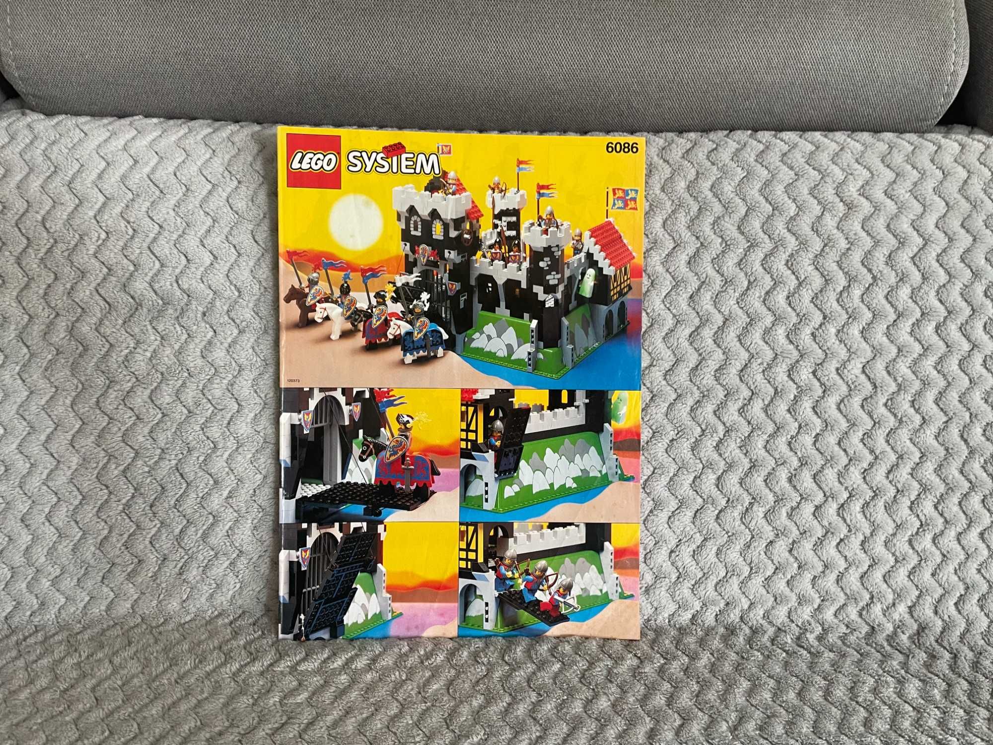 Lego 6086 Black Knight's Castle = kompletny 100% + dostawa za DARMO