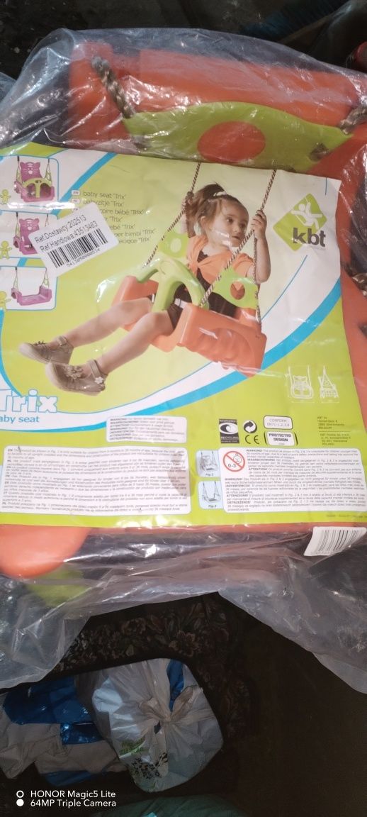 Huśtawka modułowa 3w1 Nowa
