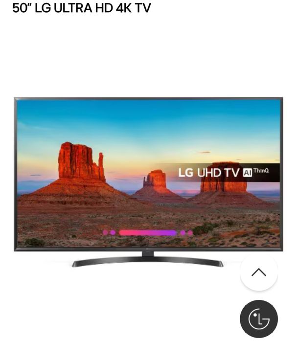 SMART TV LG 50”.                                    .