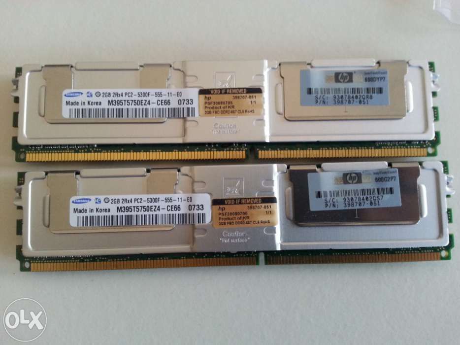 Memórias 2GB drr2