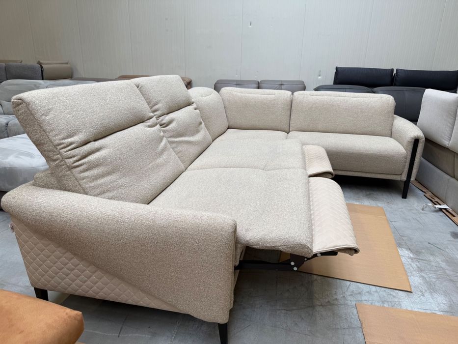 Nowoczesny narożnik premium z funkcją relaksu: komfort&design w jednym
