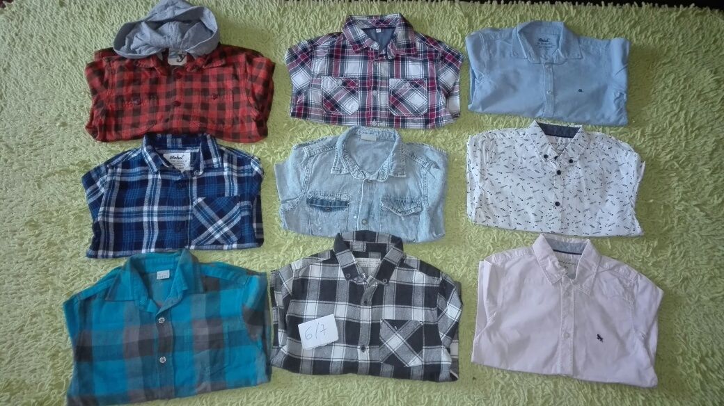 Camisas 6/7 anos