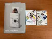Instax Mini LiPlay Misty White NOWY + wkłady