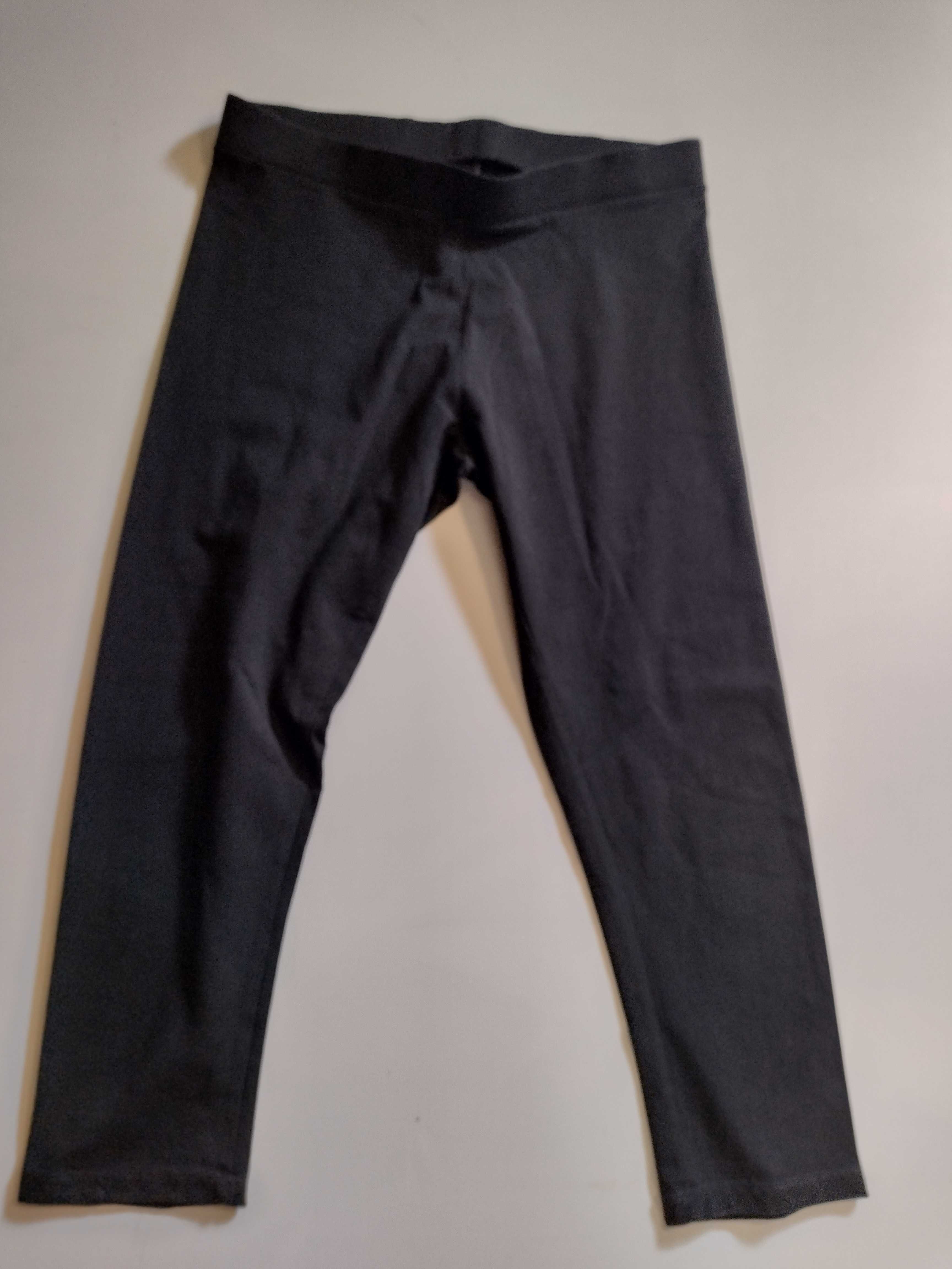 leginsy czarne + koszulka Crivit 36/38