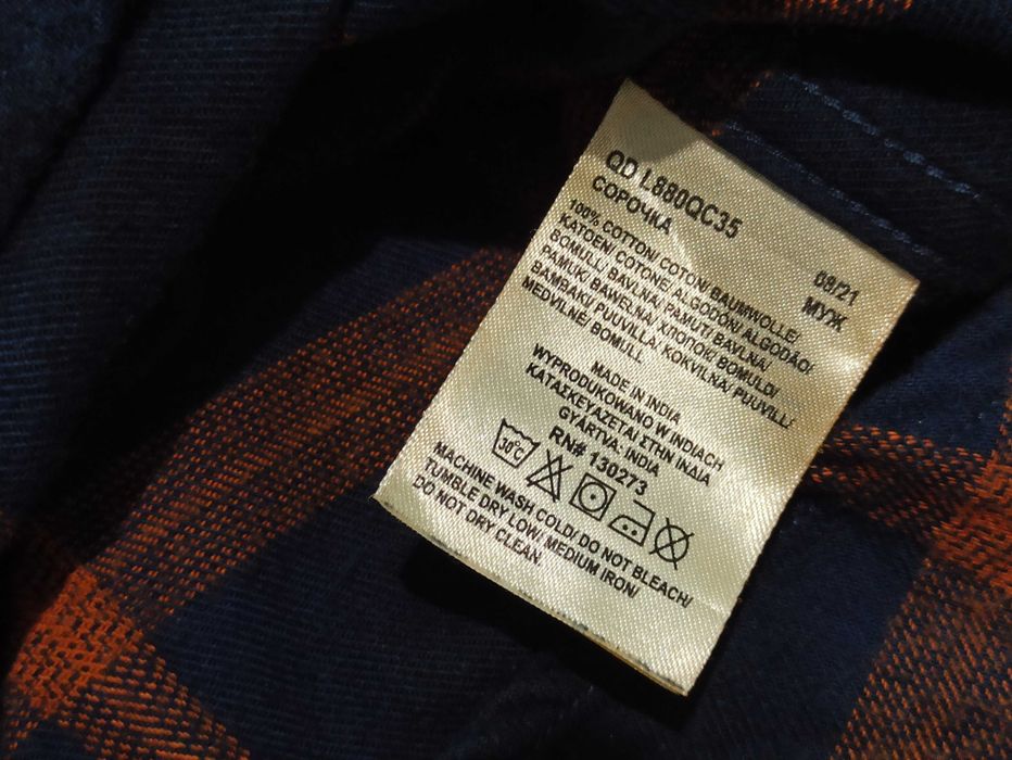 Рубашка мужская фланелевая Lee