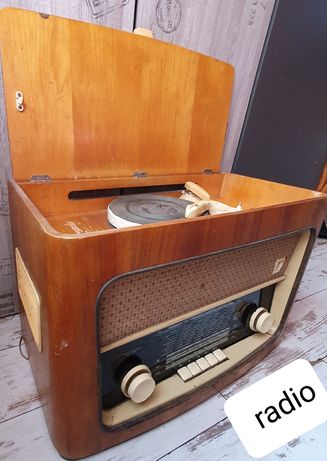 Stare radio  lampowe /gramofon