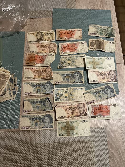 Stare banknoty w dobrym stanie