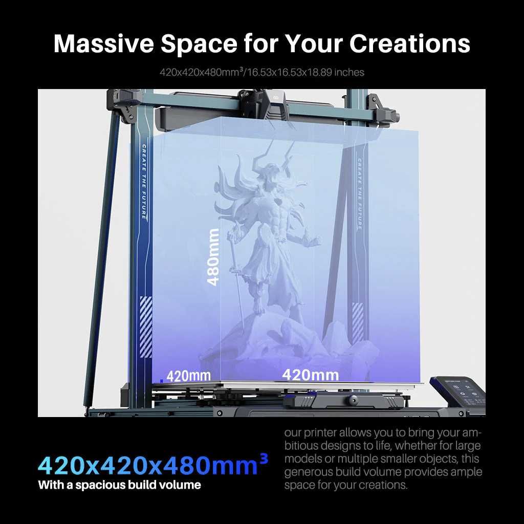 3D-принтер Elegoo Neptune 4 Max/Європейська версія/оплата на ФОП/