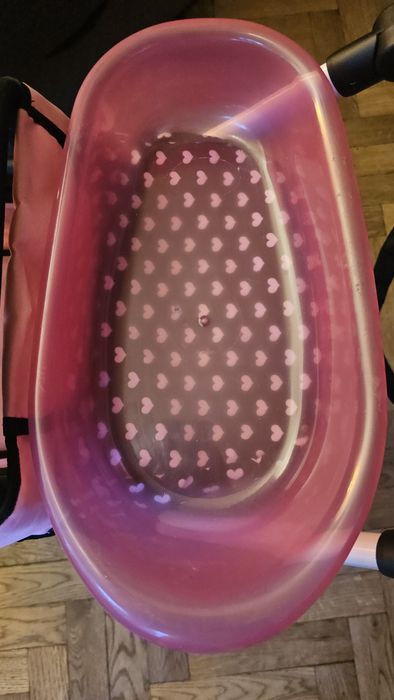 Wózek dla lalek + wanienka