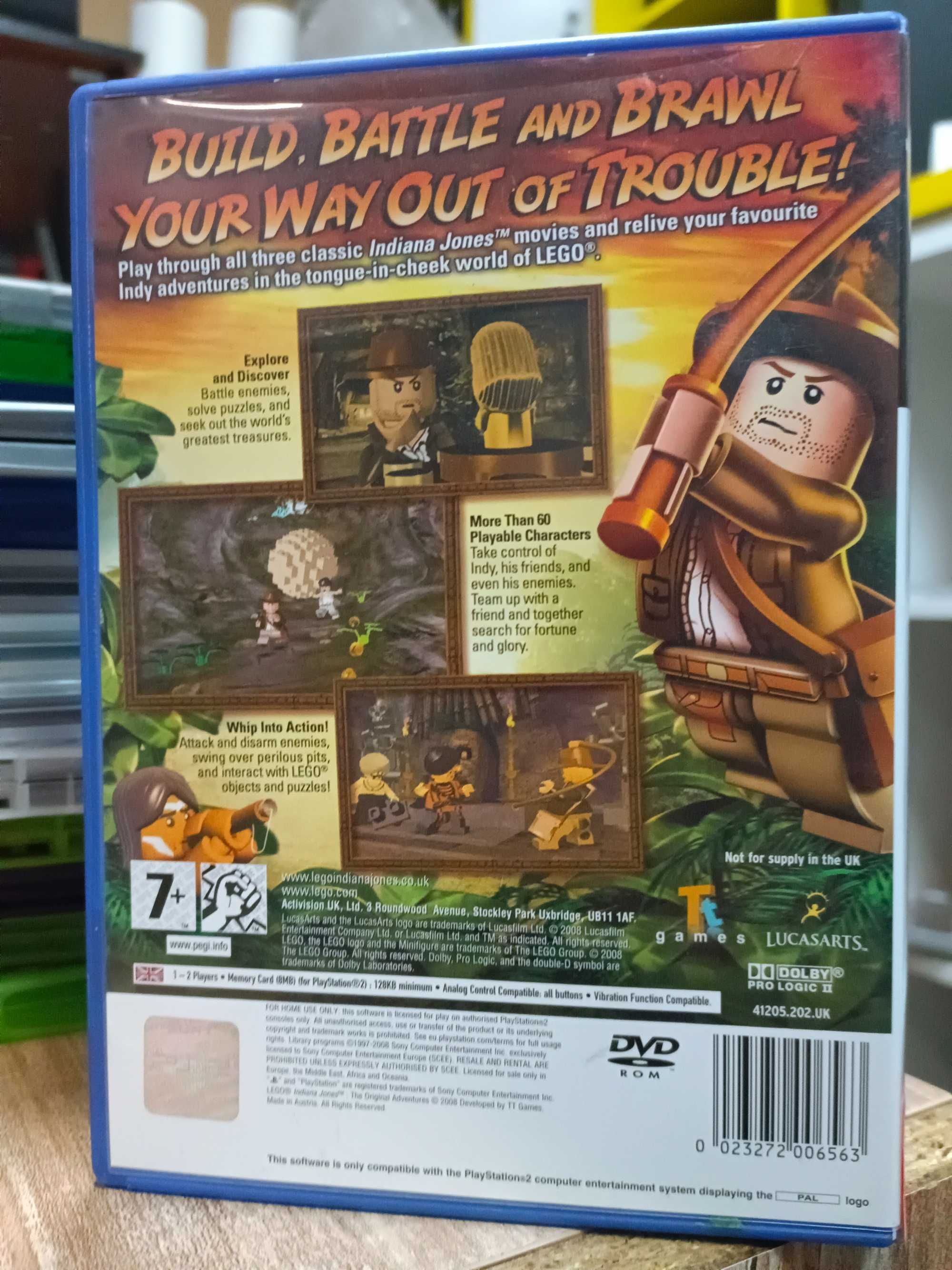 LEGO Indiana Jones: The Original Adventures PS2, Sklep Wysyłka Wymiana