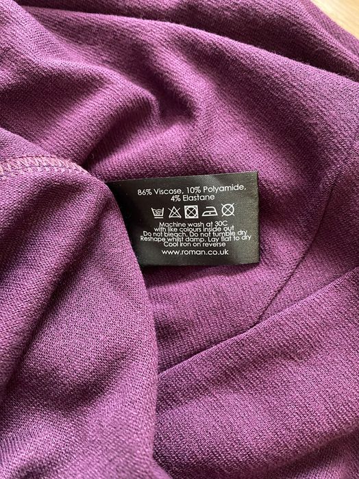 Сукня бузкового кольору 18 розмір (54)