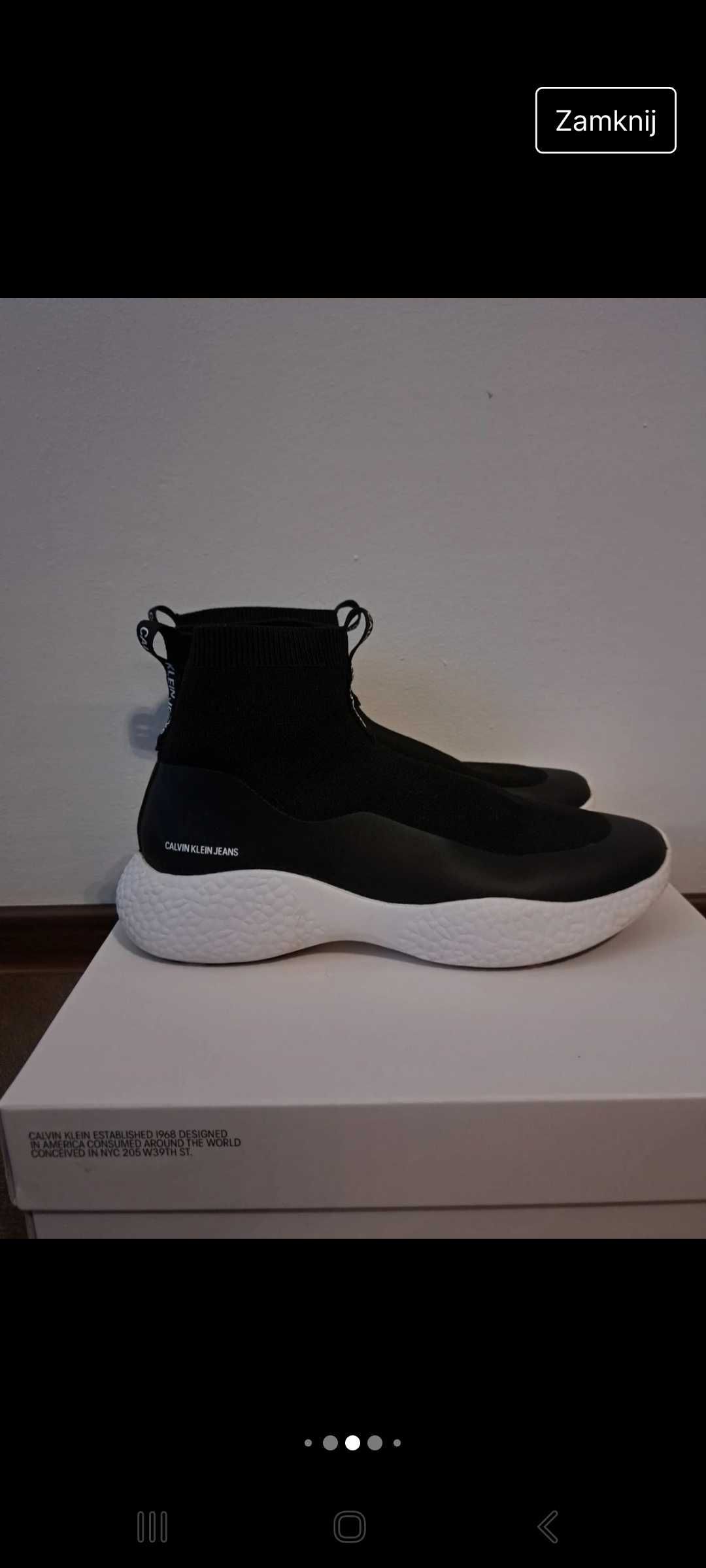 Buty męskie wysoki Calvin Klein rozmiar 44