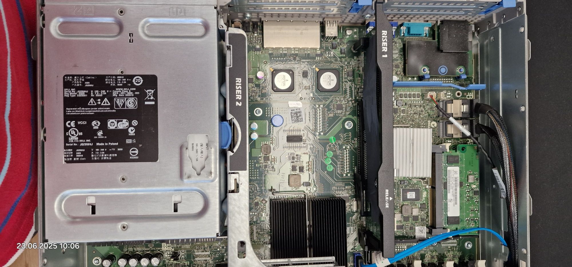 Dell PowerEdge R710 – 8x 1TB SAS – Sprawny serwer