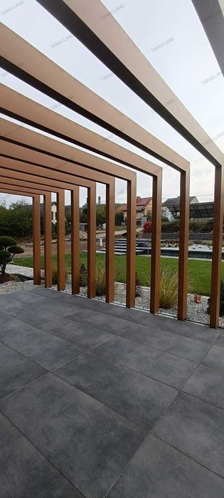 Belka elewacyjna, belka dekoracyjna, pergola, Taras Land