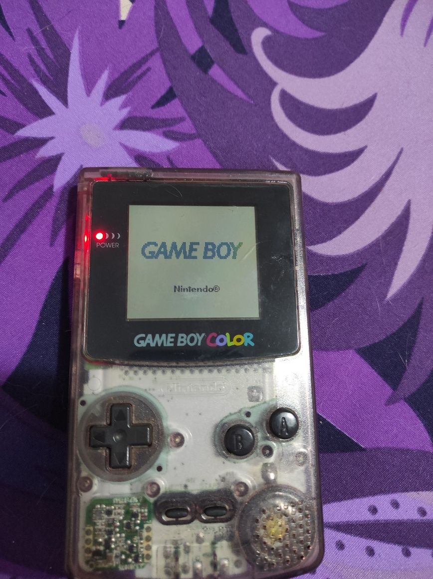 Consola Gameboy Color + 5 jogos + bolsa