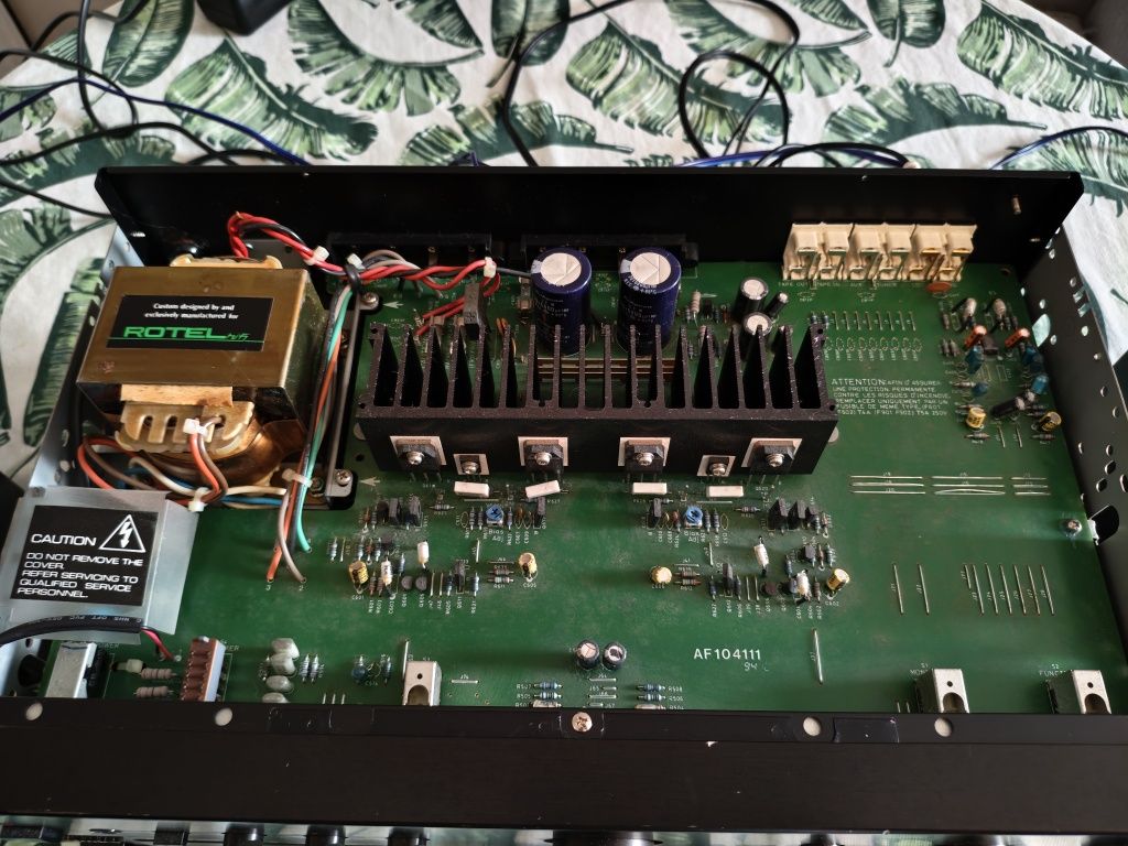 Wzmacniacz stereo Rotel RA-930AX MkII w pełni sprawny piękne brzmienie